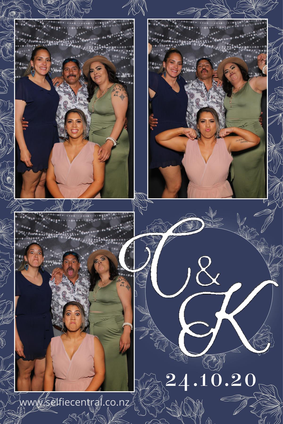 Christopher & Kataraina's wedding | View more photos from the event at gallery.photobooth.co.nz/u/SelfieCentral/Christopher-Katarainas-wedding